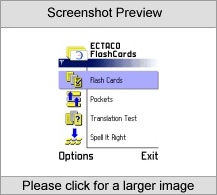 ECTACO FlashCards English <-> Spanish for Nokia Screenshot
